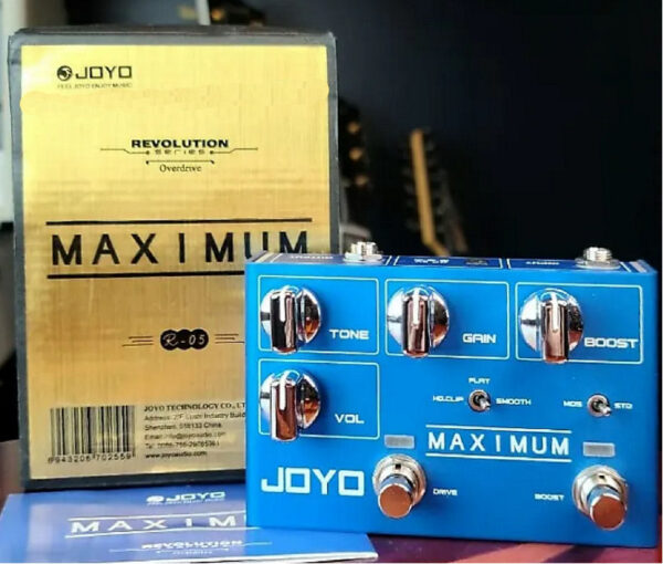 JOYO R-05 Maximum Overdrive Mosfet Guitar Effects Pedal Revolution R Series - Image 5