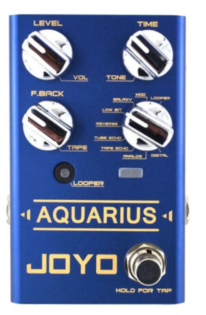 JOYO R-07 Aquarius Delay and Looper Guitar Effect Pedal R series