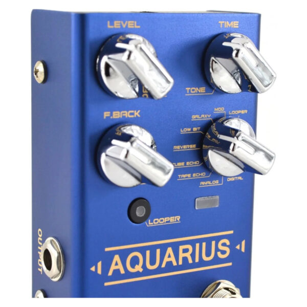 JOYO R-07 Aquarius Delay and Looper Guitar Effect Pedal R series - Image 3