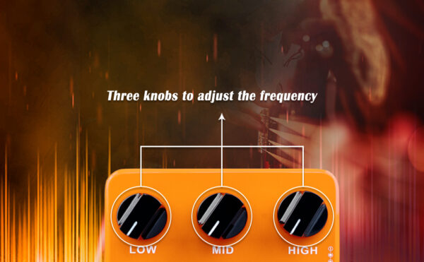 Joyo jf-22 Oxford Sound Clean Distortion Pedal Based on ORANGE Amp Sim - Image 3