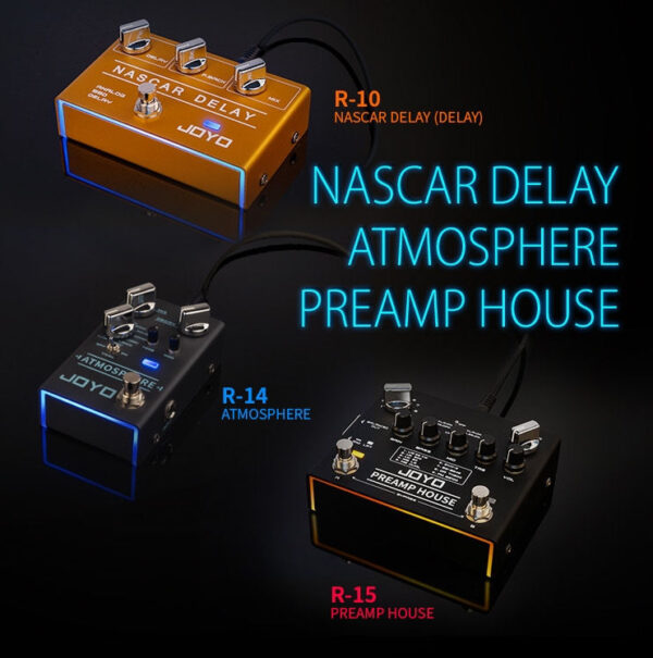 JOYO R-15 Preamp House 9 Guitar Amp Sims Dual Channel R series - Image 3
