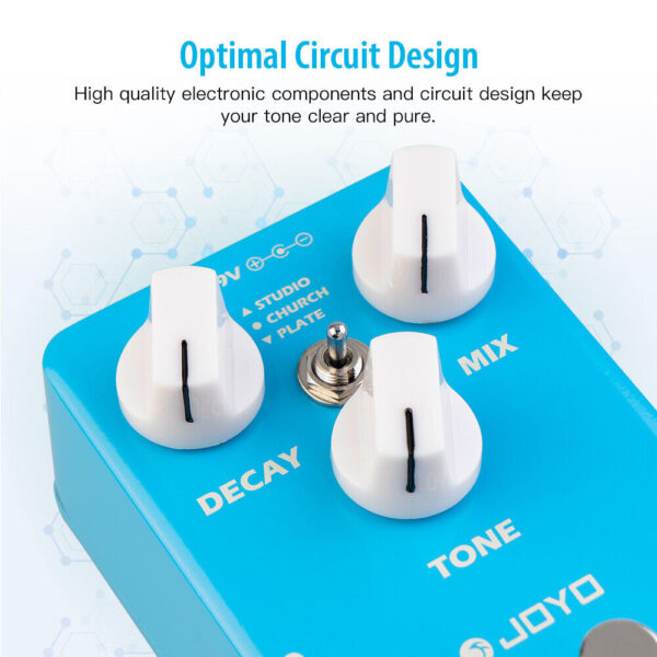 Joyo JF-20 Moist Reverb 3 Modes Guitar Effect Pedal - Image 6