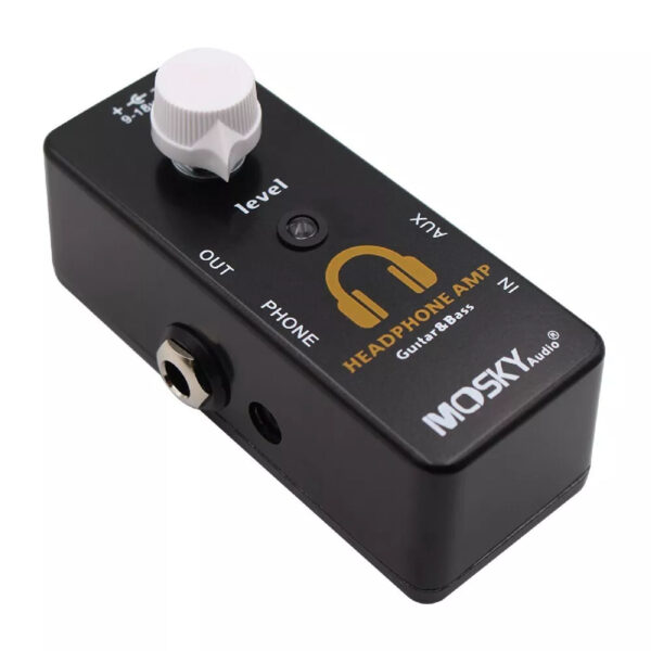 Mosky Headphone AMP AUX in Headphones OUT Stereo Guitar or Bass Effects pedal - Image 2