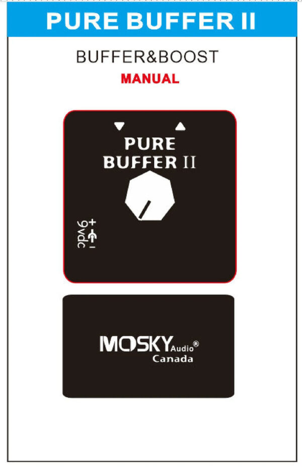 Mosky Audio Canada Pure Buffer II Buffer and Booster Eliminating Cable Capacitance Tone Sucking + Booster - Image 3