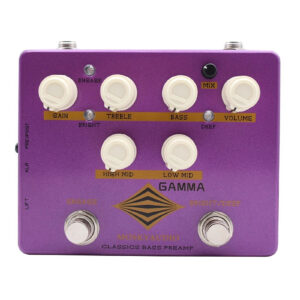 MOSKY GAMMA Bass Preamp Direct Box with a headphone out and aux-in feature