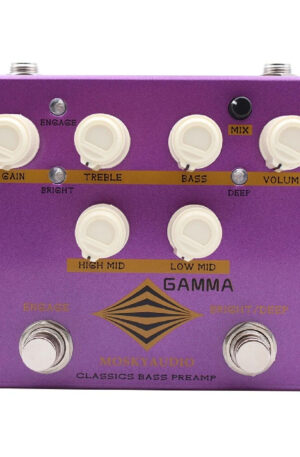 MOSKY GAMMA Bass Preamp Direct Box with a headphone out and aux-in feature