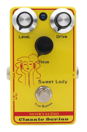 Mosky Sweet Lady Hand-wired Overdrive Sweet Honey Style PRO Guitar Effect Pedal