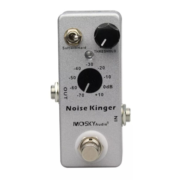 Mosky Noise Kinger Gate Noise Killer Guitar Effect Processor Noise Reduction True Bypass Pedal