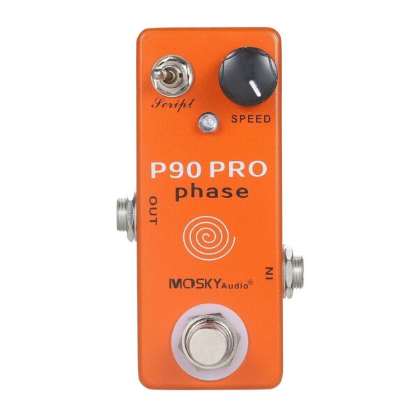 Mosky P90 PRO Phase Pedal Vintage Phaser Guitar Effect Pedal True Bypass