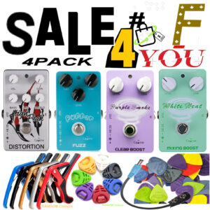 Caline 4 Pack SALE-F Guitar Effect Pedals SUPER SPECIAL $ 26.00 Each - SALE-F