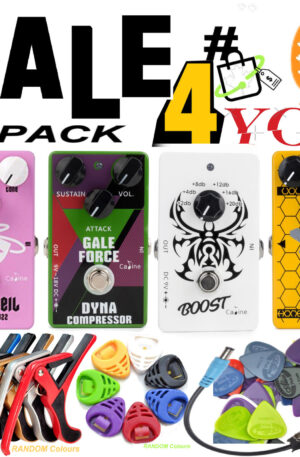 Caline 4 Pack SALE-G Guitar Effect Pedals SUPER SPECIAL $ 26.00 Each - SALE-G