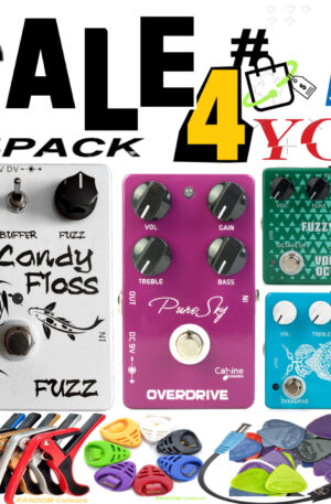 Caline 4 Pack SALE-H Guitar Effect Pedals SUPER SPECIAL $ 29.00 Each - SALE-H