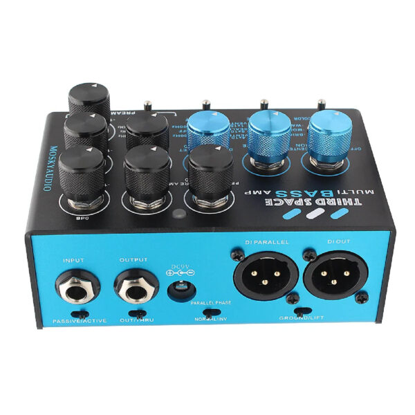 Mosky Third Space Multi Bass Amp Pedal,Simplifier Bass Station Cabinet Simulation Effect Pedal for Electric Bass - Image 5