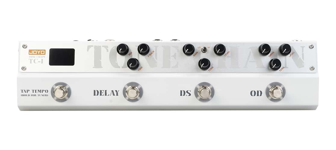 Joyo TC-1 Tone Chain Rock Multi Effect w Digital Delay and Tap Tempo Multi Effects - Image 4