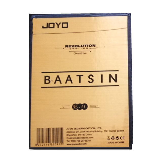 JOYO R-11 Baatsin Distortion and Overdrive Pedal Multi Tones Pure Analog Circuit 8 Different OD/DS - Image 6