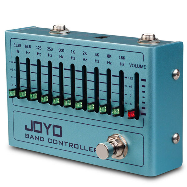 JOYO R-12 Band Controller 10 Band EQ Effect Pedal Guitar or Bass 5 and 7 String - Image 8