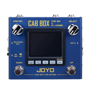 JOYO R-08 Cab Box Modelling and IR Cab Loader Guitar/ Bass Effects Pedal