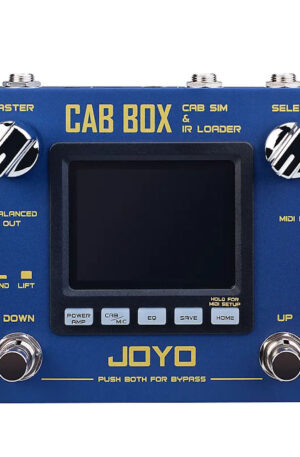 JOYO R-08 Cab Box Modelling and IR Cab Loader Guitar/ Bass Effects Pedal