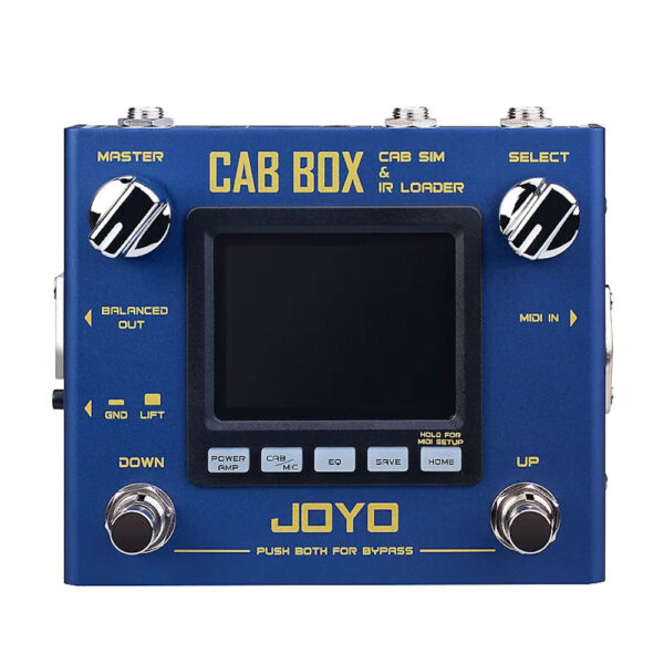 JOYO R-08 Cab Box Modelling and IR Cab Loader Guitar/ Bass Effects Pedal