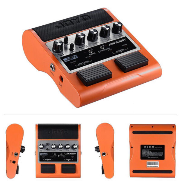 Joyo Jam Buddy 2x4w Stereo Pedal Guitar Amp orange - Image 3