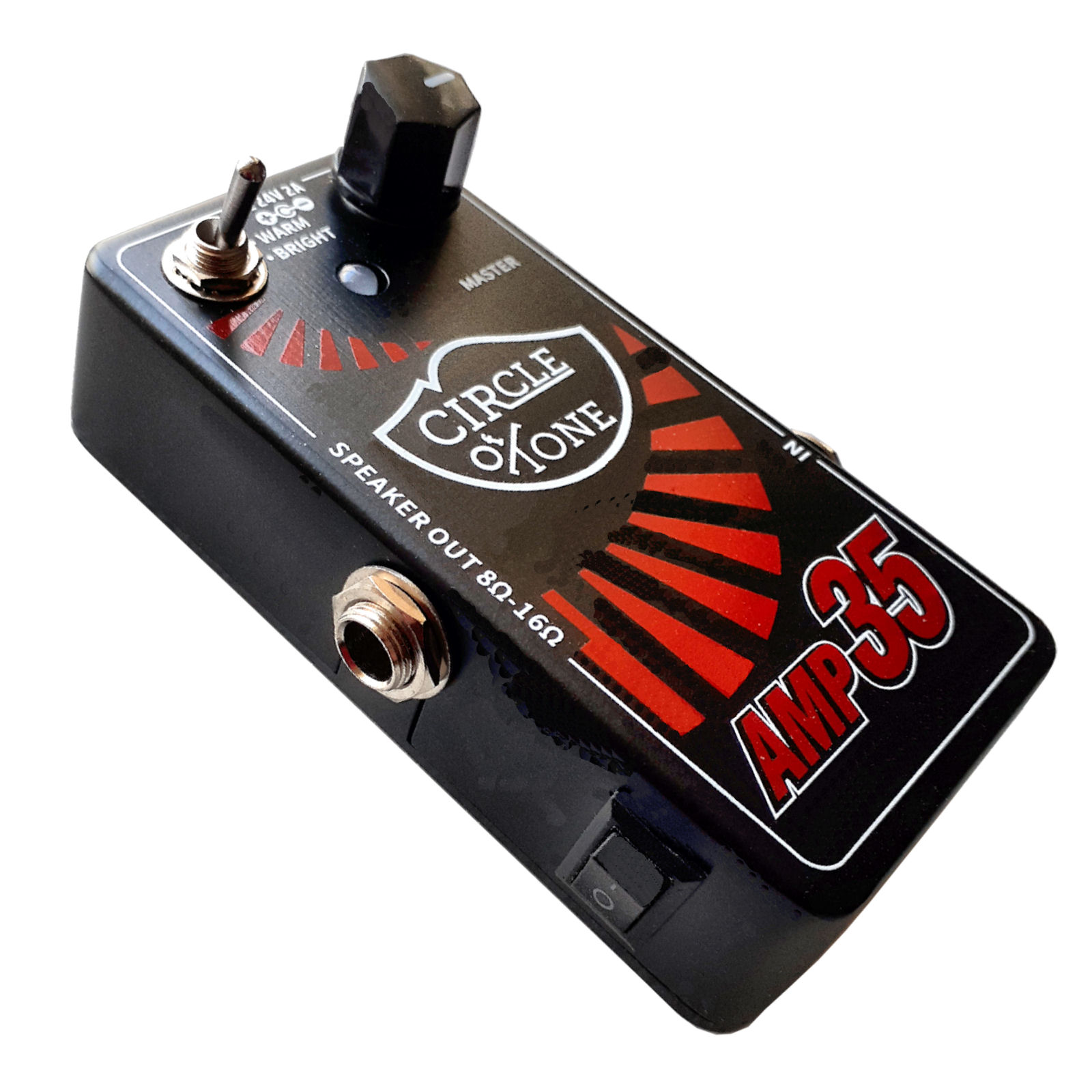 Circle of Tone AMP-35 Micro Power Amplifier 35 WATT Digital Modern Guitar AMP Mini Pedal Style - Image 4