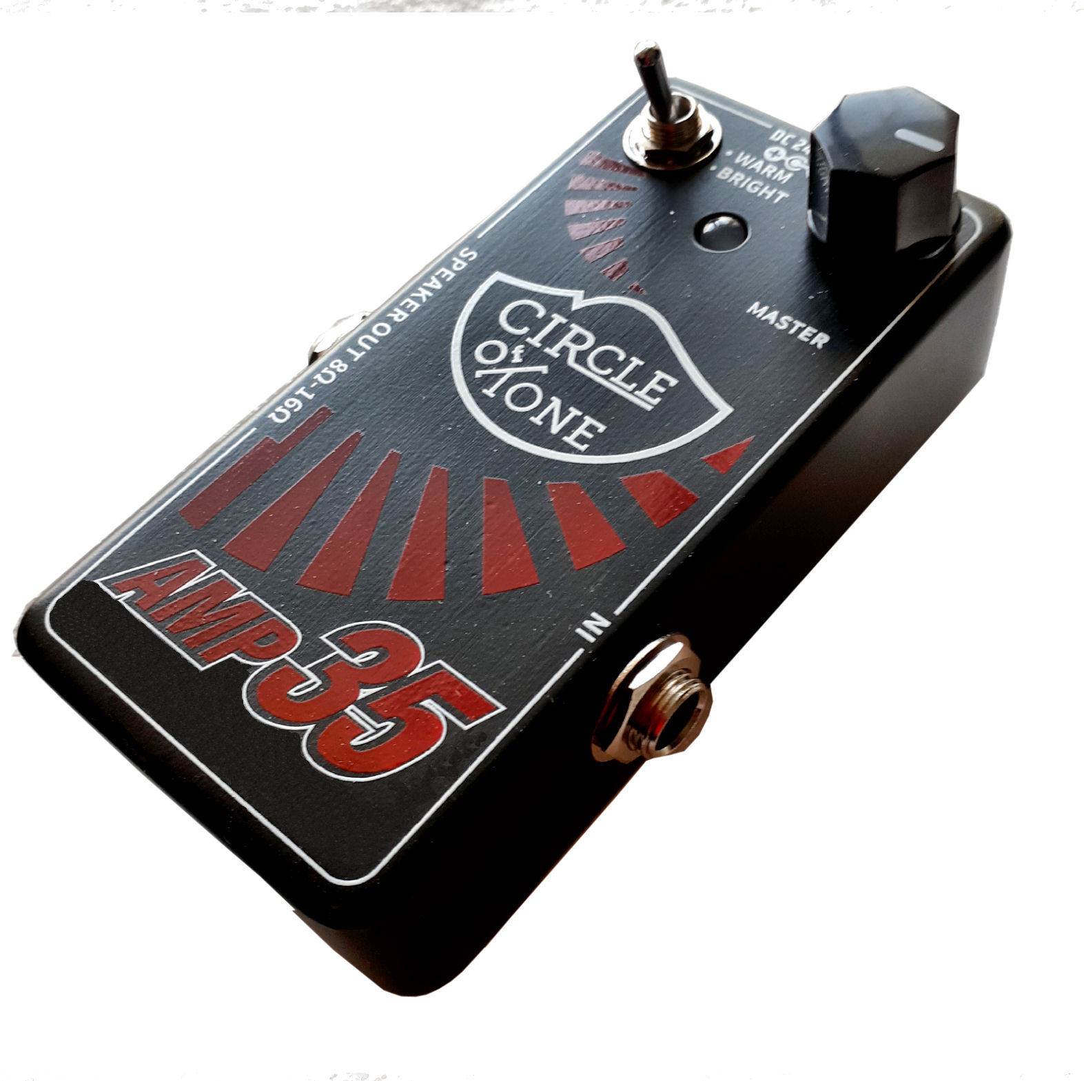 Circle of Tone AMP-35 Micro Power Amplifier 35 WATT Digital Modern Guitar AMP Mini Pedal Style - Image 12