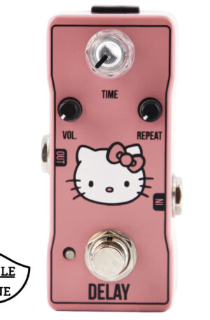 Circle of Tone DELAY Hello Kitty Series Guitar Effect Pedal True Bypass VOL/REPEAT Controls