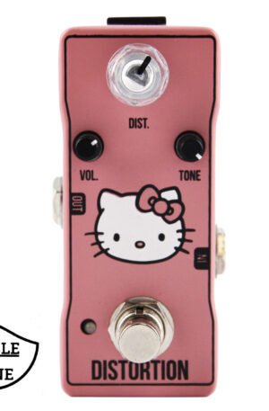 Circle Of Tone Distortion Hello Kitty Series 4 Guitar or Bass FX Pedal True Bypass DIST/VOL/TONE