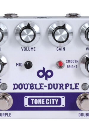 Tone City DOUBLE DURPLE Peter "DANISH PETE" HONORÉ Dual Overdrive Pedal