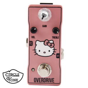 Circle Of Tone OVERDRIVE Hello Kitty Series 4 Guitar or Bass FX Pedal True Bypass GAIN/VOL/TREBLE