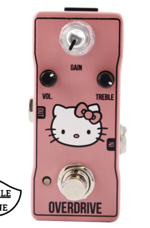 Circle Of Tone OVERDRIVE Hello Kitty Series 4 Guitar or Bass FX Pedal True Bypass GAIN/VOL/TREBLE