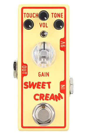 Tone City Sweet Cream V2025 or V2 Overdrive Mini Guitar Effects Pedal
