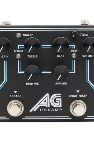 MOSKY AG BASS Preamp Bass Guitar Preamp DI Effect Pedal With Headphone out Aguilar Clone